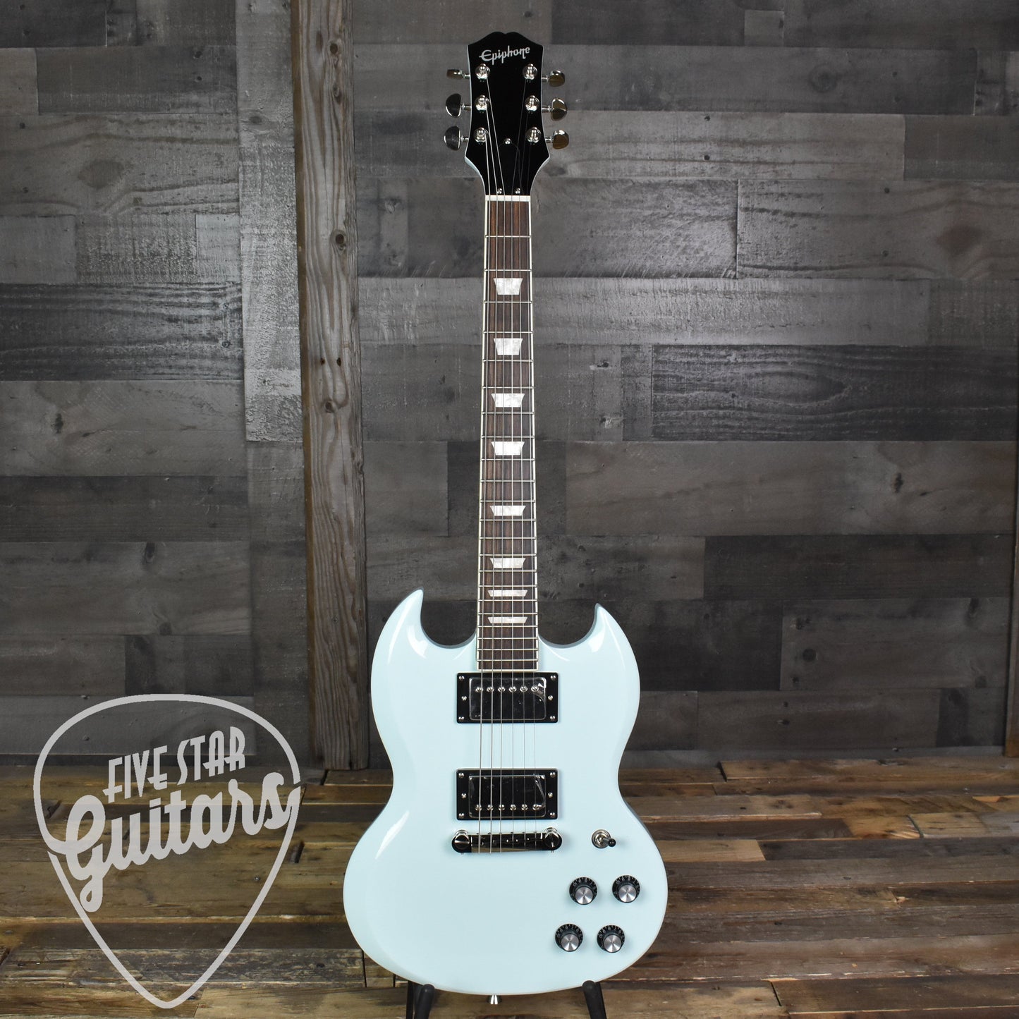 Epiphone Power Players SG Package - Ice Blue with Gig Bag