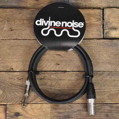 Divine Noise TRS-XLR Male 5ft - Black