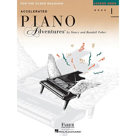 Faber Accelerated Piano Adventures For the Older Beginner Lesson Book 1