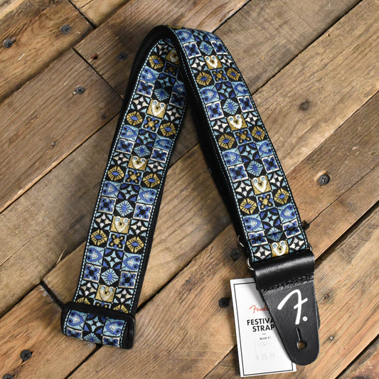 Fender Festival Strap Blue 2"