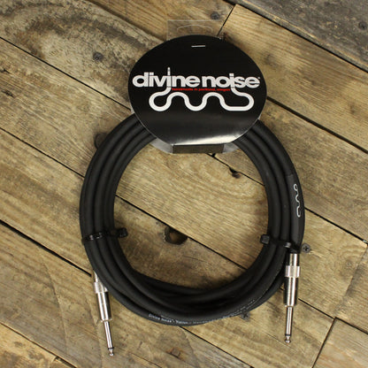 Divine Noise Straight to Straight 20ft Instrument Cable - Black