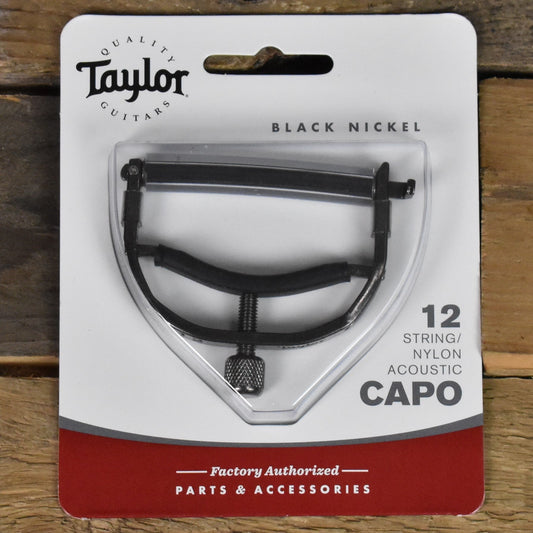 Taylor 12-String/Nylon Guitar Capo - Black Nickel