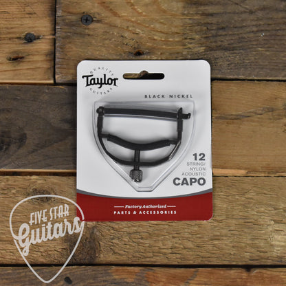 Taylor 12-String/Nylon Guitar Capo - Black Nickel