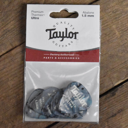 Taylor Premium Thermex Ultra 351 Shape 1.5mm Abalone Guitar Picks - 6Pk