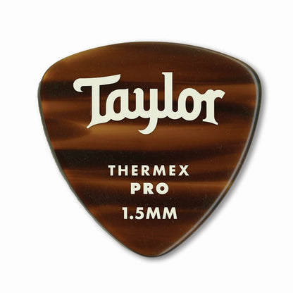 Taylor DarkTone Series Premium Thermex Pro 346 Shape 1.50mm Tortoise Guitar Picks - 6 Pack