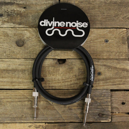 Divine Noise Straight to Straight 5ft Instrument Cable - Black