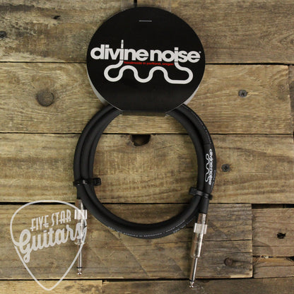 Divine Noise Straight to Straight 5ft Instrument Cable - Black