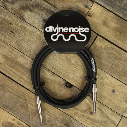 Divine Noise Straight to Straight 10ft Instrument Cable - Black