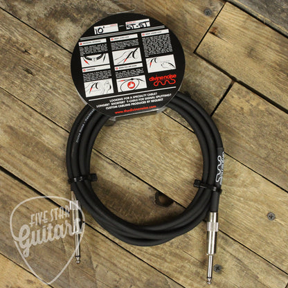 Divine Noise Straight to Straight 10ft Instrument Cable - Black