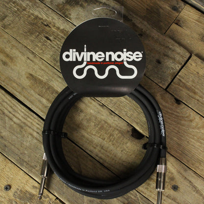 Divine Noise Straight to Straight 15ft Instrument Cable - Black