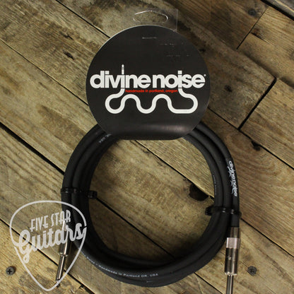 Divine Noise Straight to Straight 15ft Instrument Cable - Black