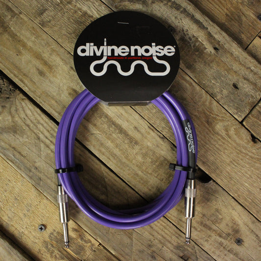 Divine Noise Straight to Straight 10ft Instrument Cable - Purple