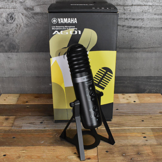 Yamaha AG01 B USB Microphone - Black