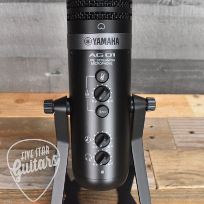 Yamaha AG01 B USB Microphone - Black