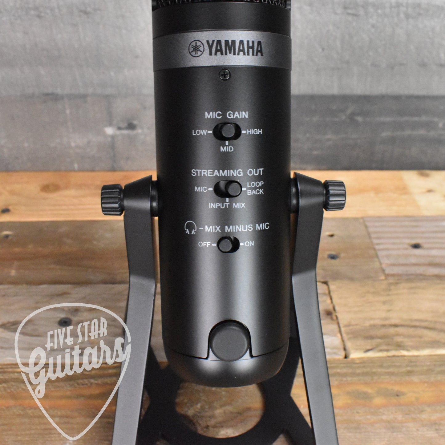 Yamaha AG01 B USB Microphone - Black