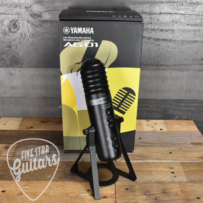 Yamaha AG01 B USB Microphone - Black