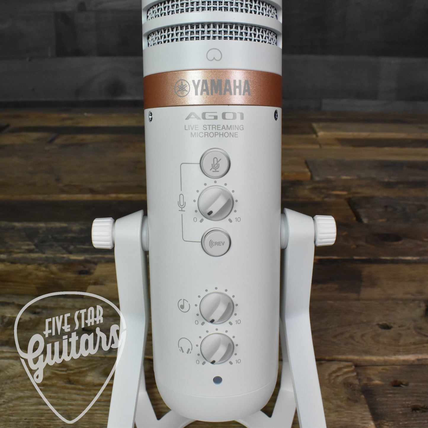 Yamaha AG01 W USB Microphone - White