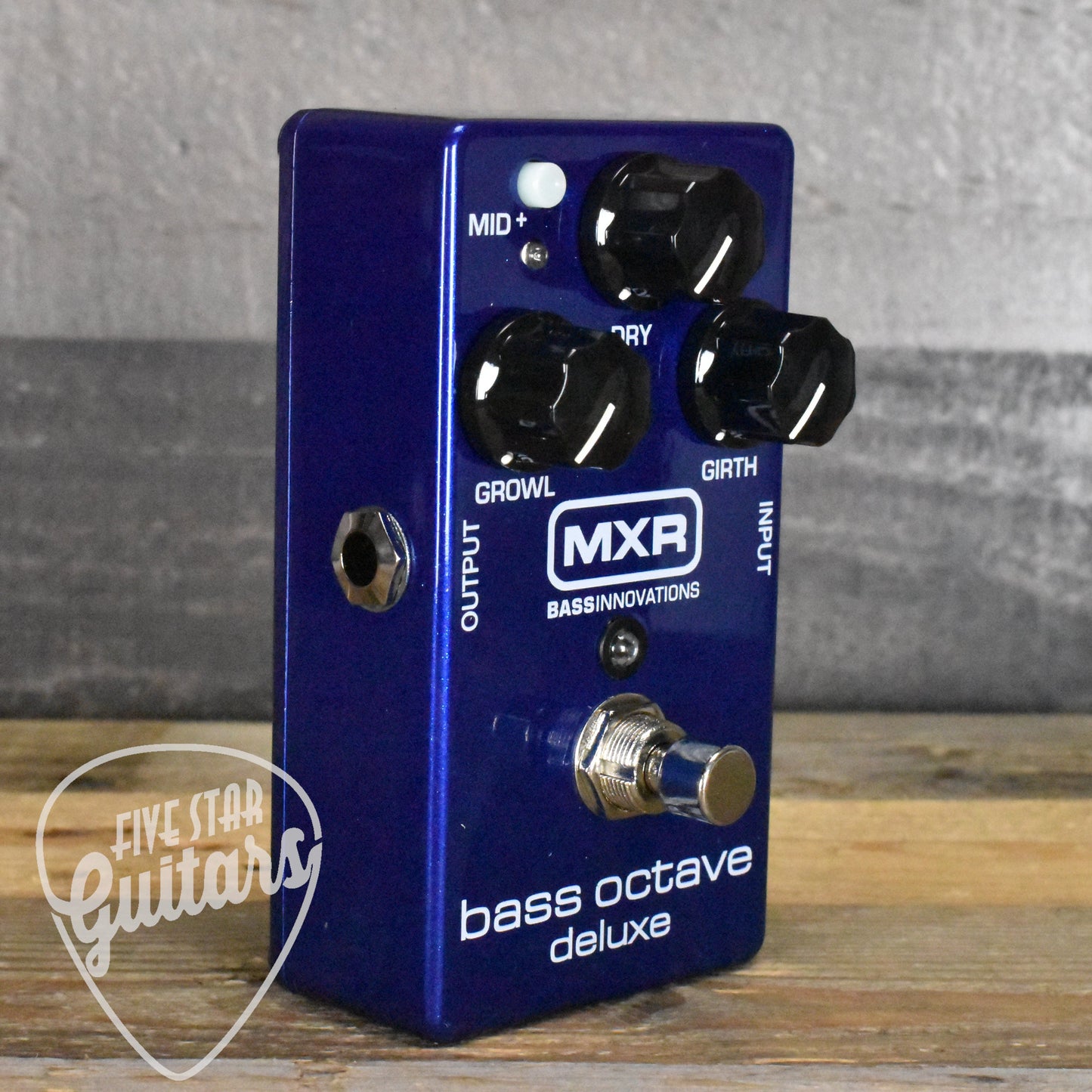 MXR M288 Bass Octave Deluxe Pedal