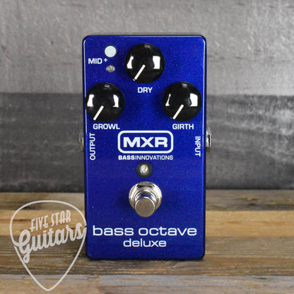 MXR M288 Bass Octave Deluxe Pedal