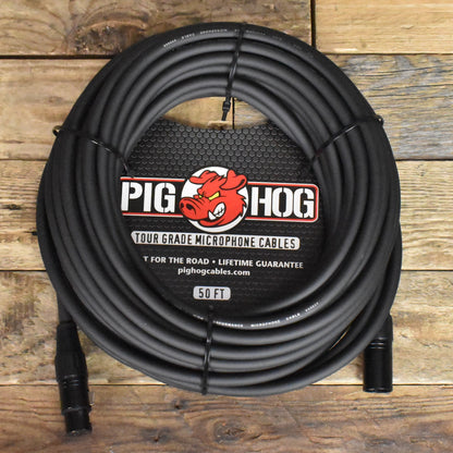 Pig Hog XLR Microphone Cable - 50ft