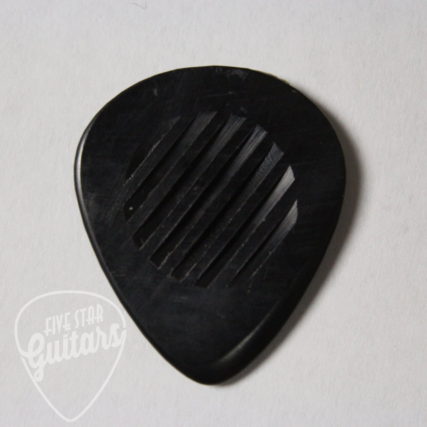 Wegenpicks 2.5mm Black Gypsy Jazz Pick Right-Handed Bevel  - 2 Pack - GP250B