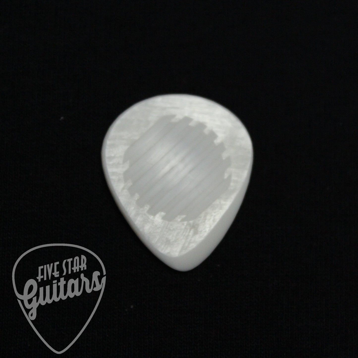 Wegenpicks 2.5mm White Gypsy Jazz Pick Right-Handed Bevel  - 2 Pack - GP250