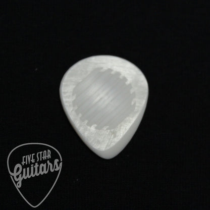 Wegenpicks 2.5mm White Gypsy Jazz Pick Right-Handed Bevel  - 2 Pack - GP250