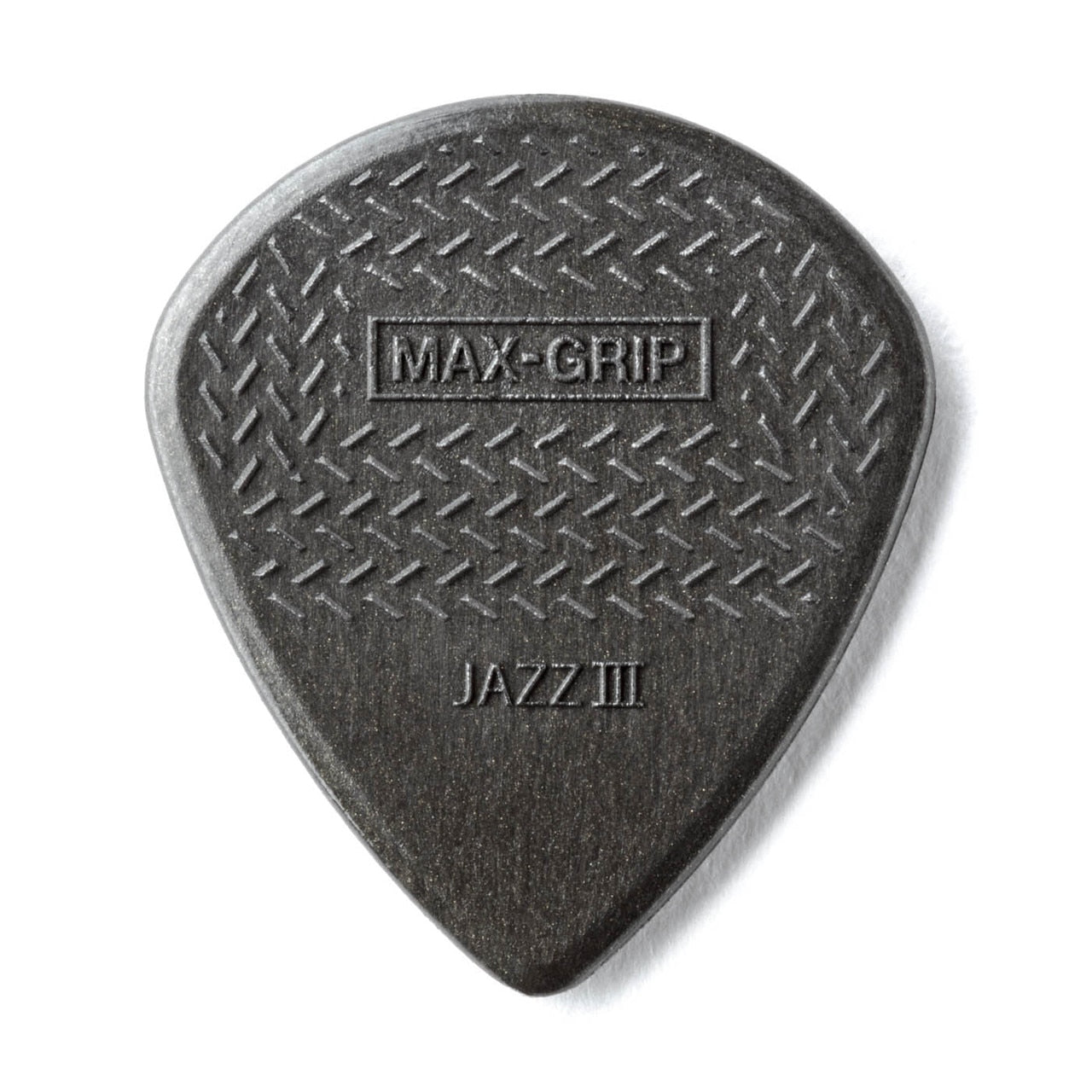 Dunlop Max-Grip Jazz III Carbon Fiber 1.38mm Guitar Picks - 6 Pack - 471P3C