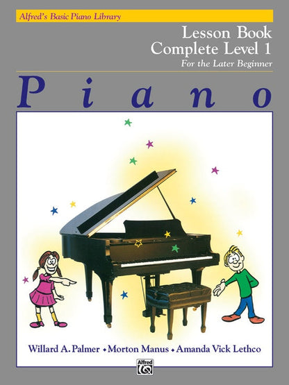 Alfred's Piano Lesson Book - Complete Level 1 for the Later Beginner