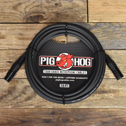 Pig Hog XLR Cable 15'