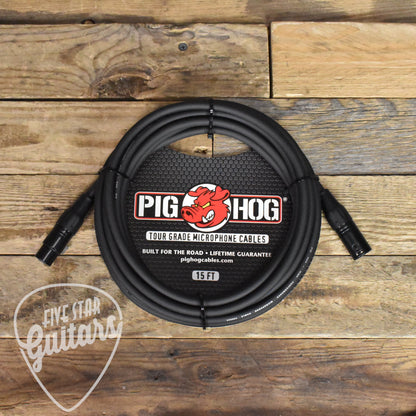 Pig Hog XLR Cable 15'