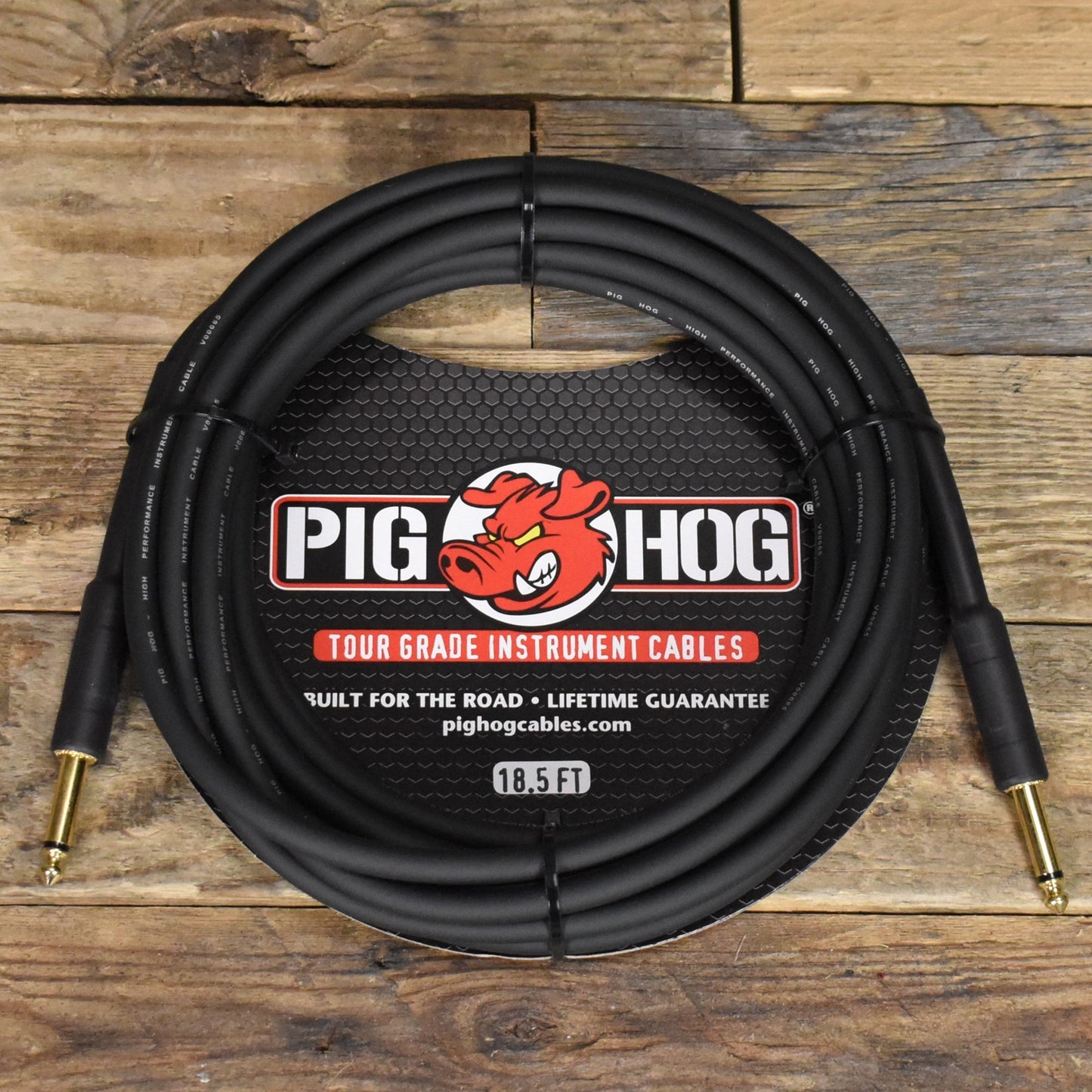 Pig Hog Straight to Straight Instrument Cable - 18.5Ft