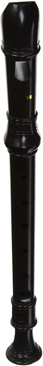 Trophy Tudor Soprano Recorder - Black