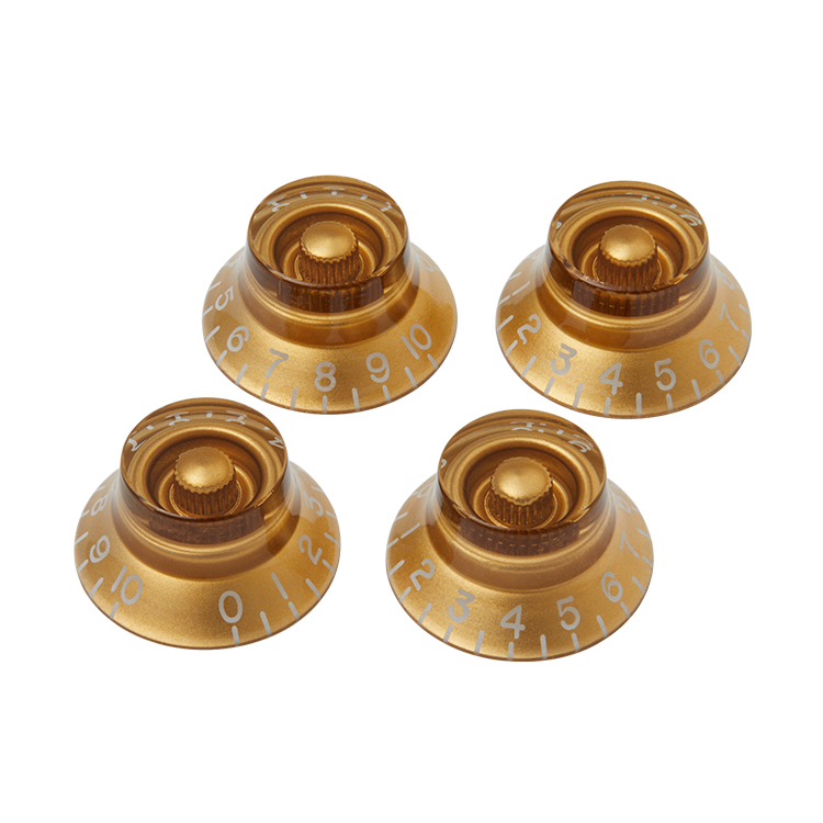 Gibson Top Hat Knobs - Gold (Set of 4)