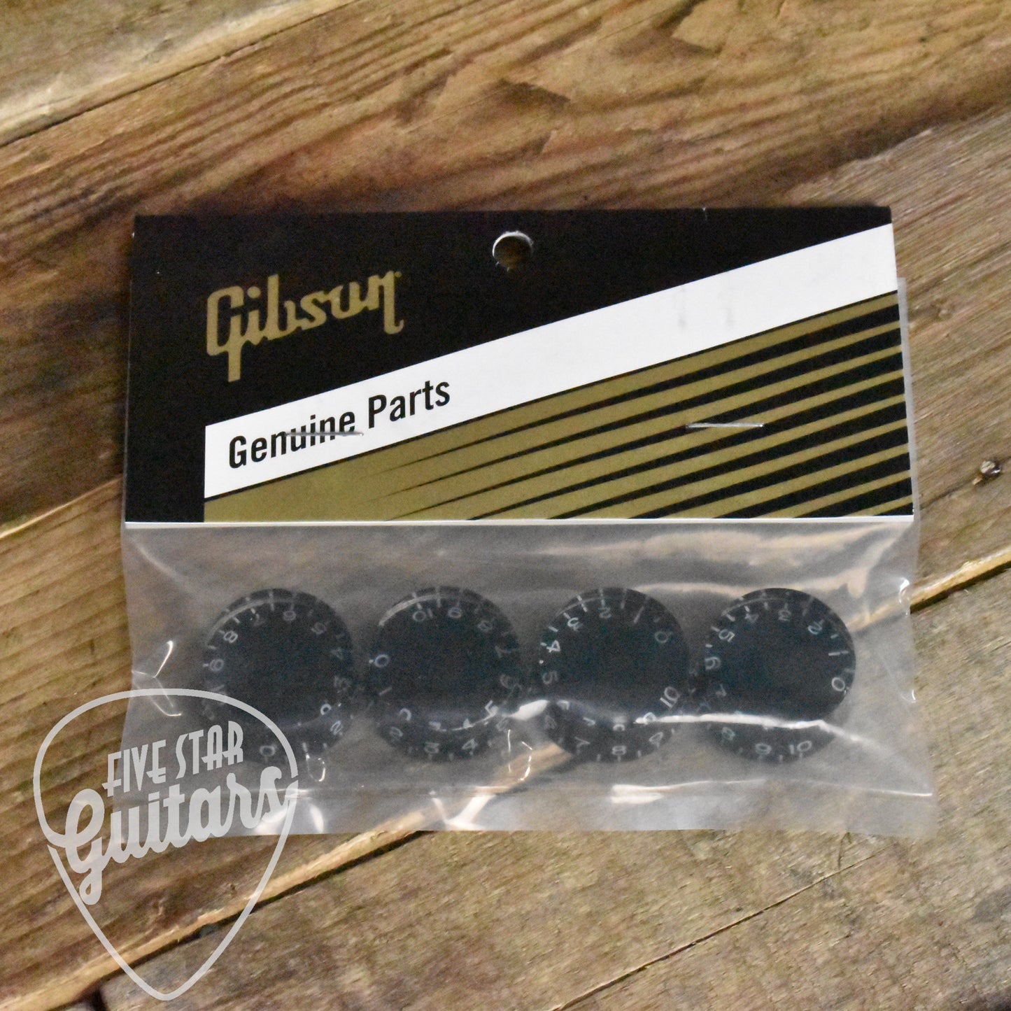 Gibson Speed Knobs Black 4-Pak