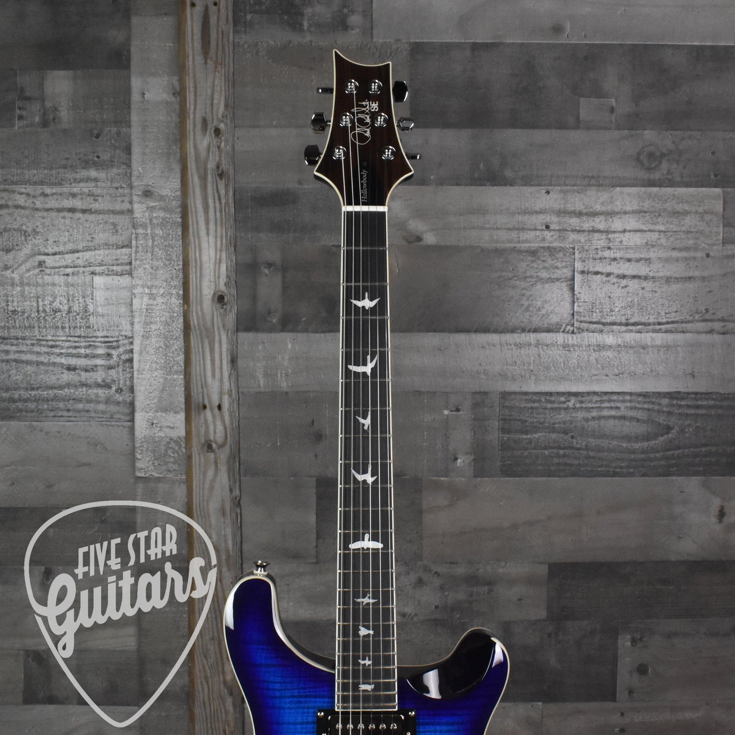 Paul Reed Smith Hollowbody II - Faded Blue Burst with Hard Shell Case SN:5376