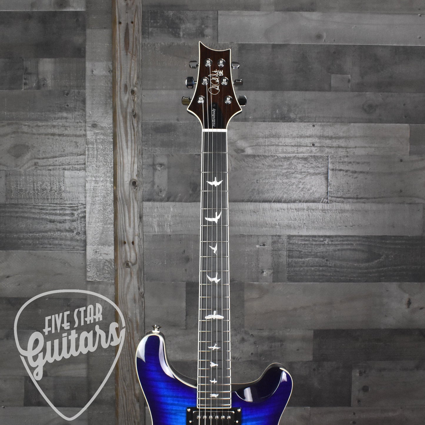 Paul Reed Smith Hollowbody II - Faded Blue Burst with Hard Shell Case SN:2869