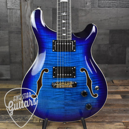 Paul Reed Smith Hollowbody II - Faded Blue Burst with Hard Shell Case SN:2869