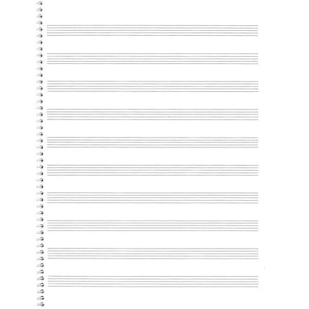 Hal Leonard 10-Stave Manuscript Paper