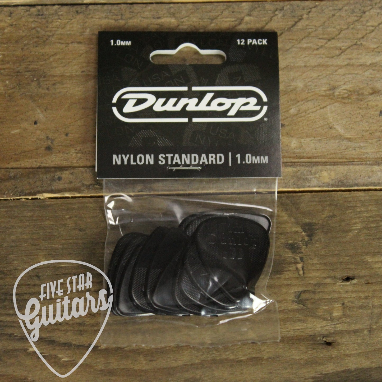 Dunlop Nylon Standard 1.0mm Guitar Picks - 12 Pack - 44P100