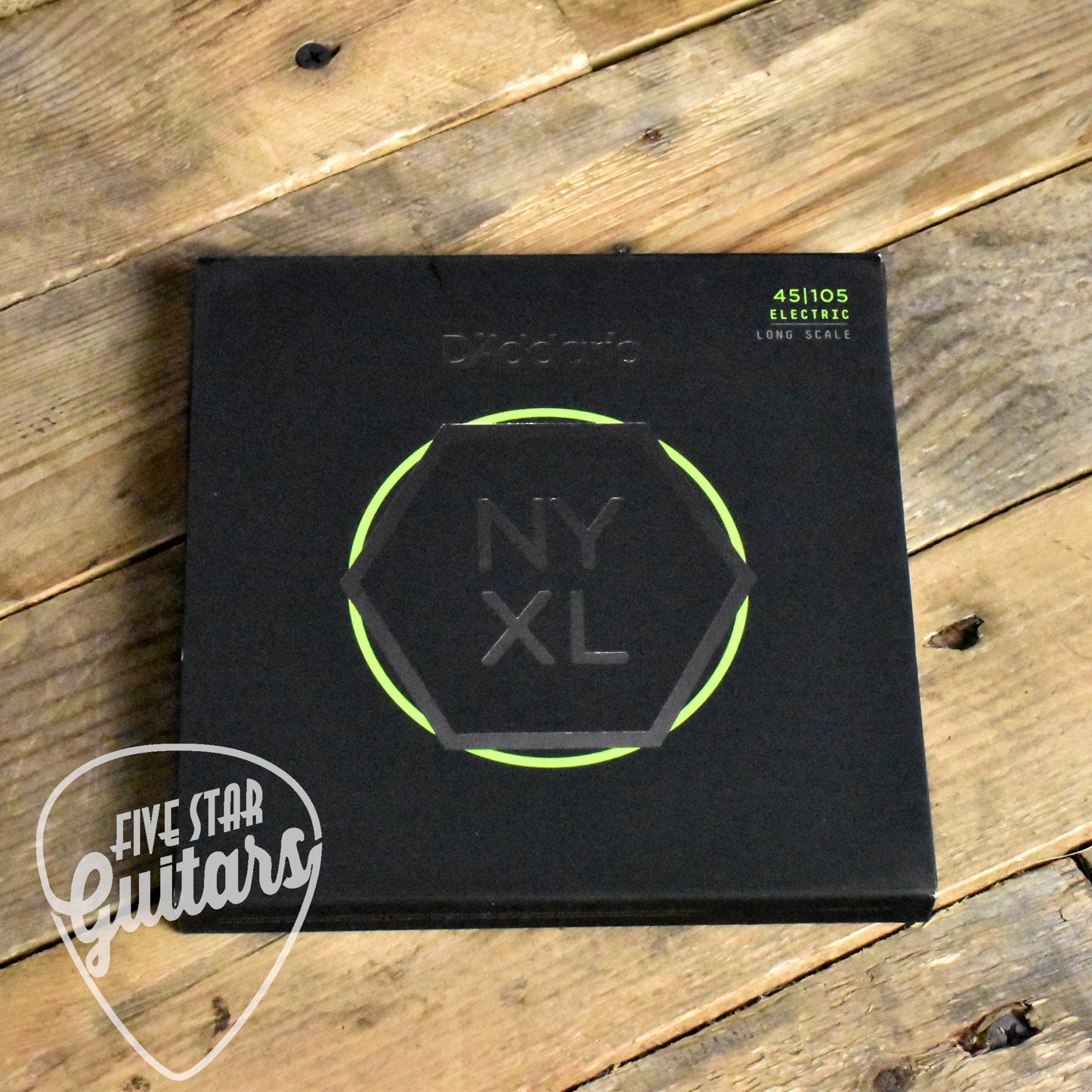 D'Addario NYXL45105 Hybrid Electric Bass Strings Light Top/Medium Bottom 45-105