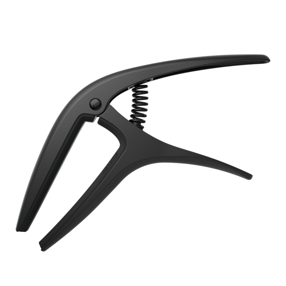 Ernie Ball Axis Ergonomic Guitar Capo - Black - P09600