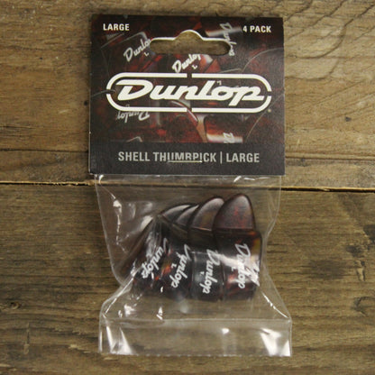 Dunlop Large Shell Thumb Picks - 4 Pack - 9023P