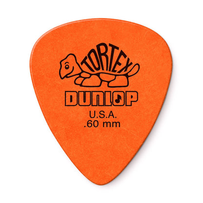 Dunlop Tortex Standard .60mm Guitar Picks - 12 Pack - 418P060