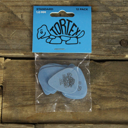 Dunlop Tortex Standard 1.0mm Guitar Picks - 12 Pack - 418P100