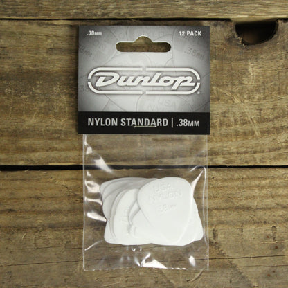 Dunlop Nylon Standard .38mm Guitar Picks - 12 Pack - 44P038