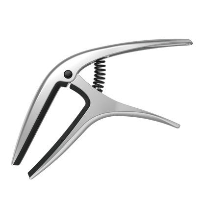 Ernie Ball Axis Ergonomic Guitar Capo - Silver - P09601