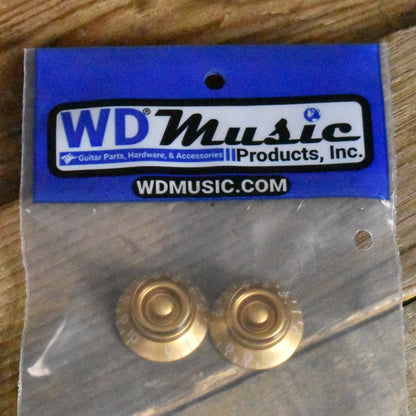 WD Gold Bell Knobs (set of 2)