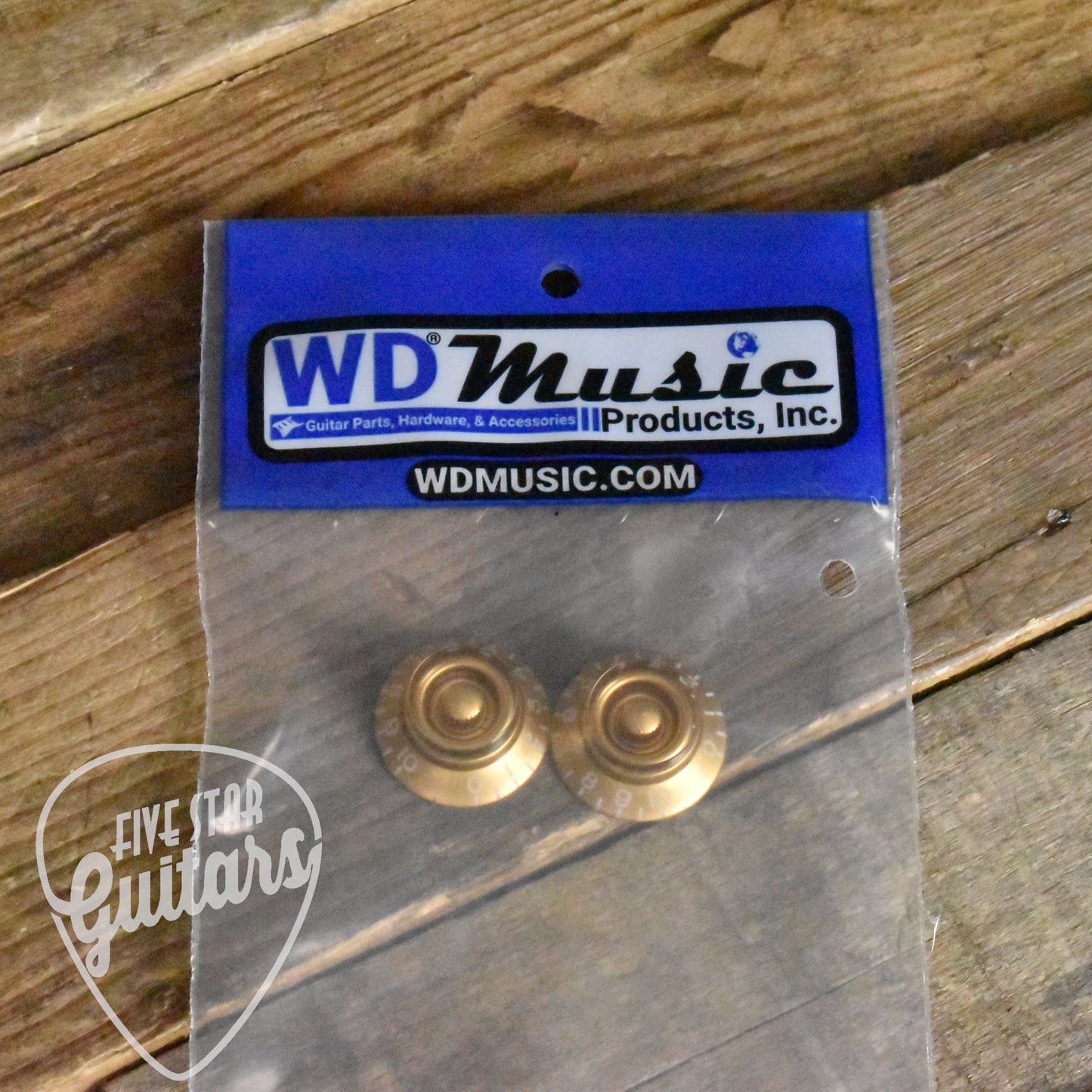 WD Gold Bell Knobs (set of 2)