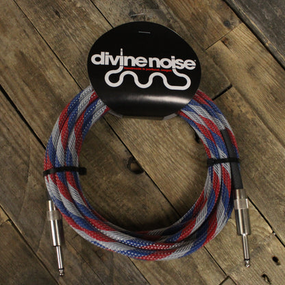 Divine Noise Straight to Straight 20ft Instrument Cable - Patriot Tech Flex